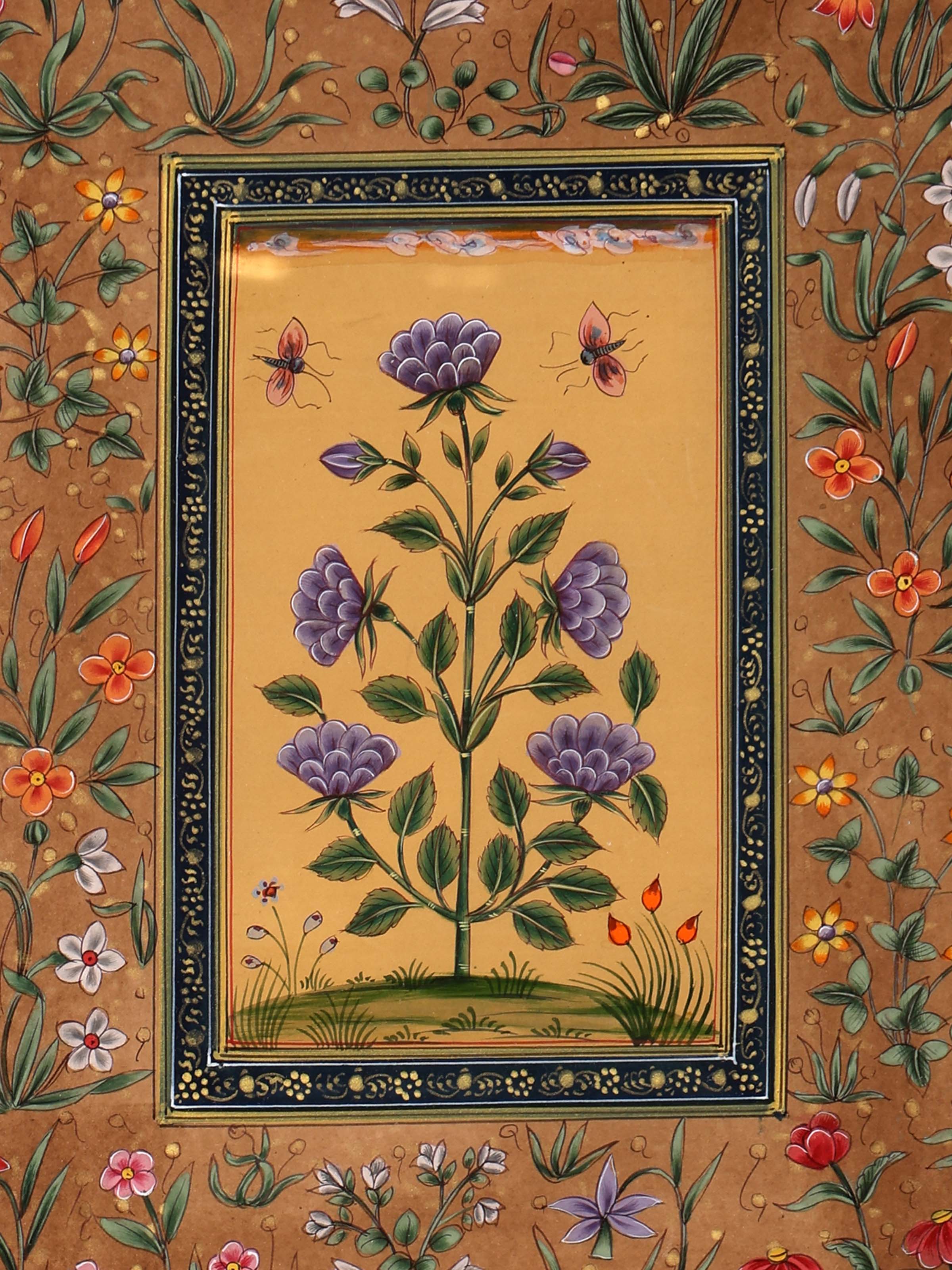 Flower Miniature Painting