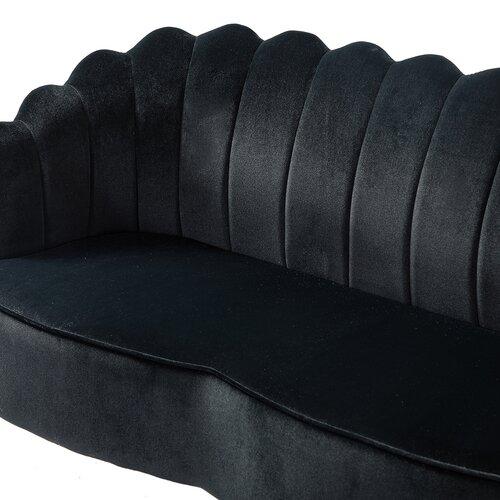 Ukraine Fabric Sofa (Black)