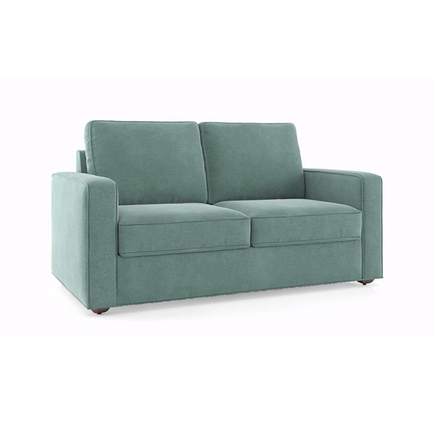Apollo Compact Sofa Set (Colour : Dusty Turquoise Velvet, Cushion : Hard, Back Type : Regular, Seater : 2+1+1)