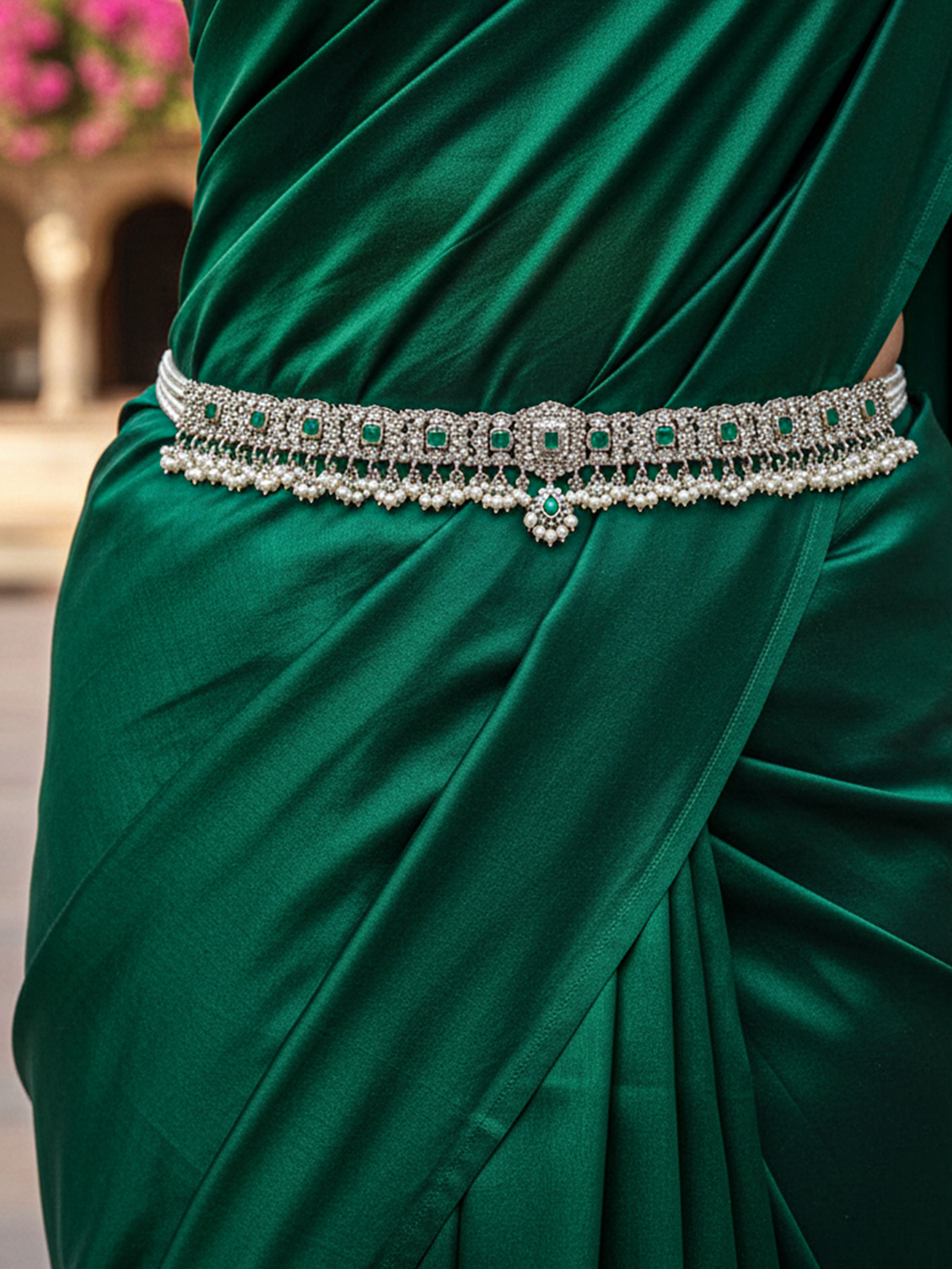 Lifestyle view of Ceramic Pendant & Chain