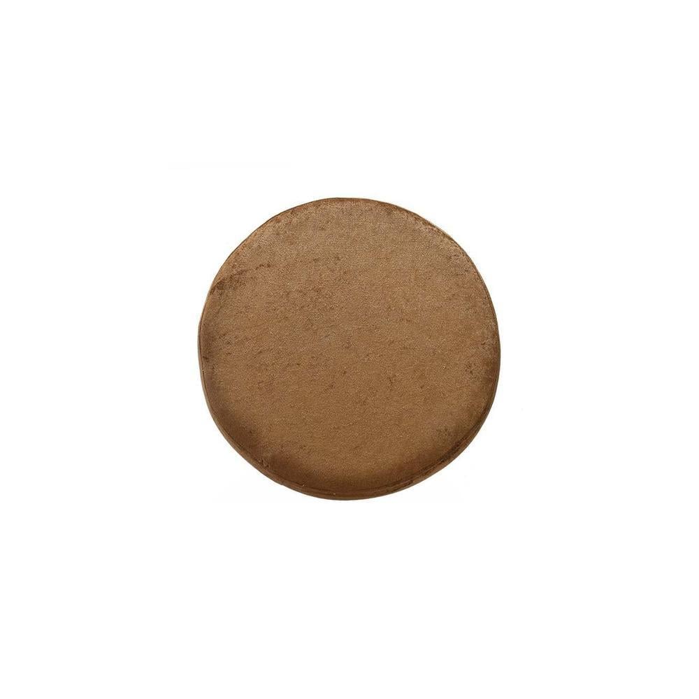 Melanie Solid Wood Stool in Brown Colour
