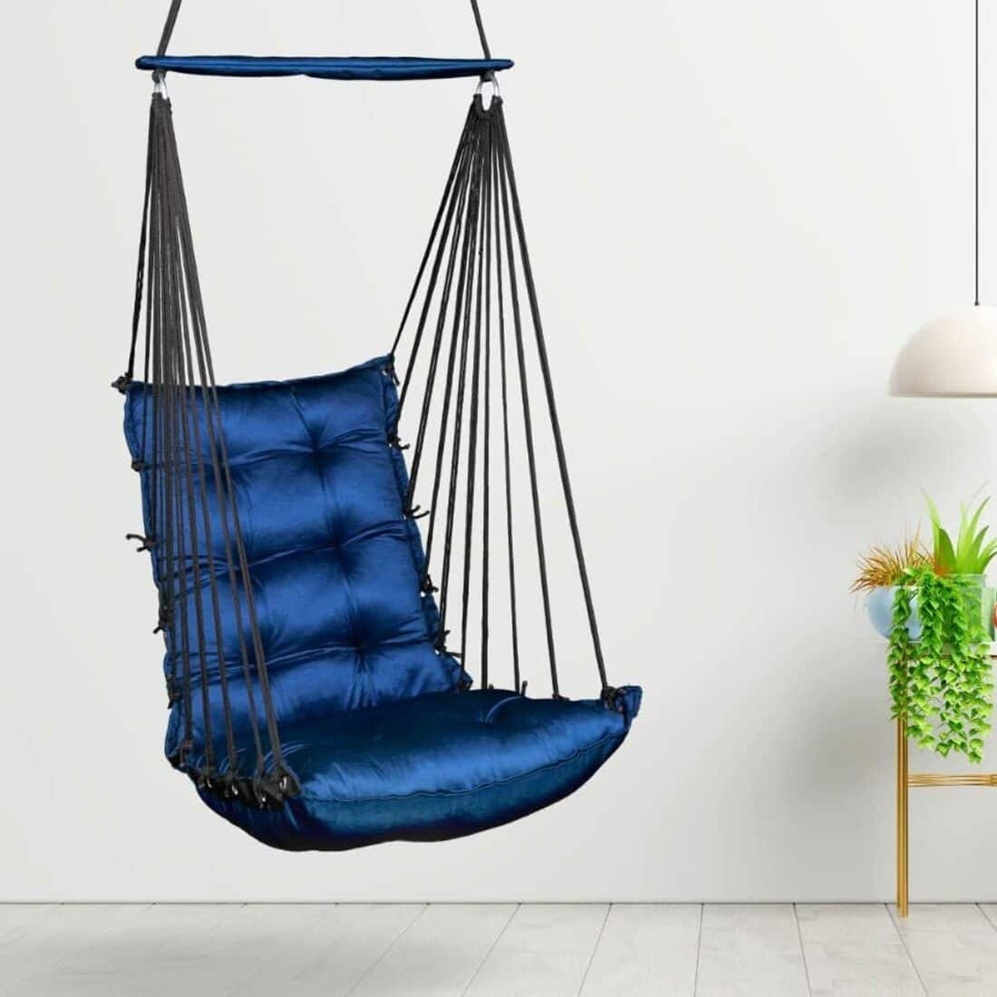 Swingzy Premium Hanging Swing Chair for Kids and Adults Blue - AHREE