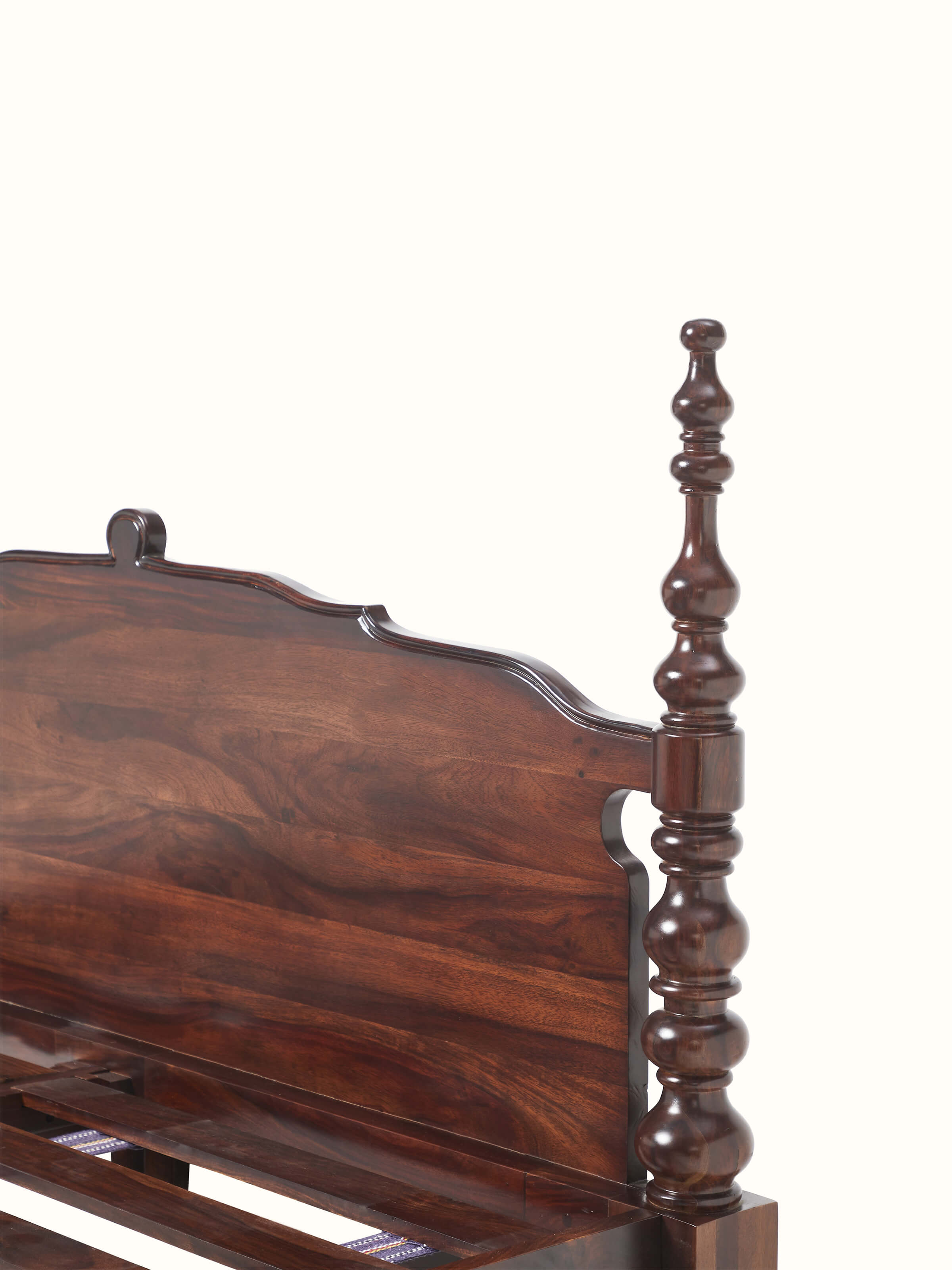 Sheesham Wood Queen-size Bed