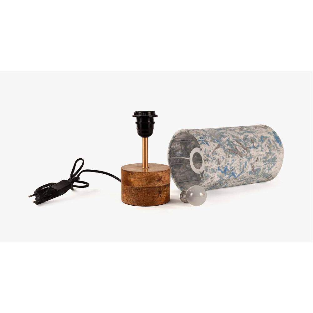 Flake Table Lamp Blue