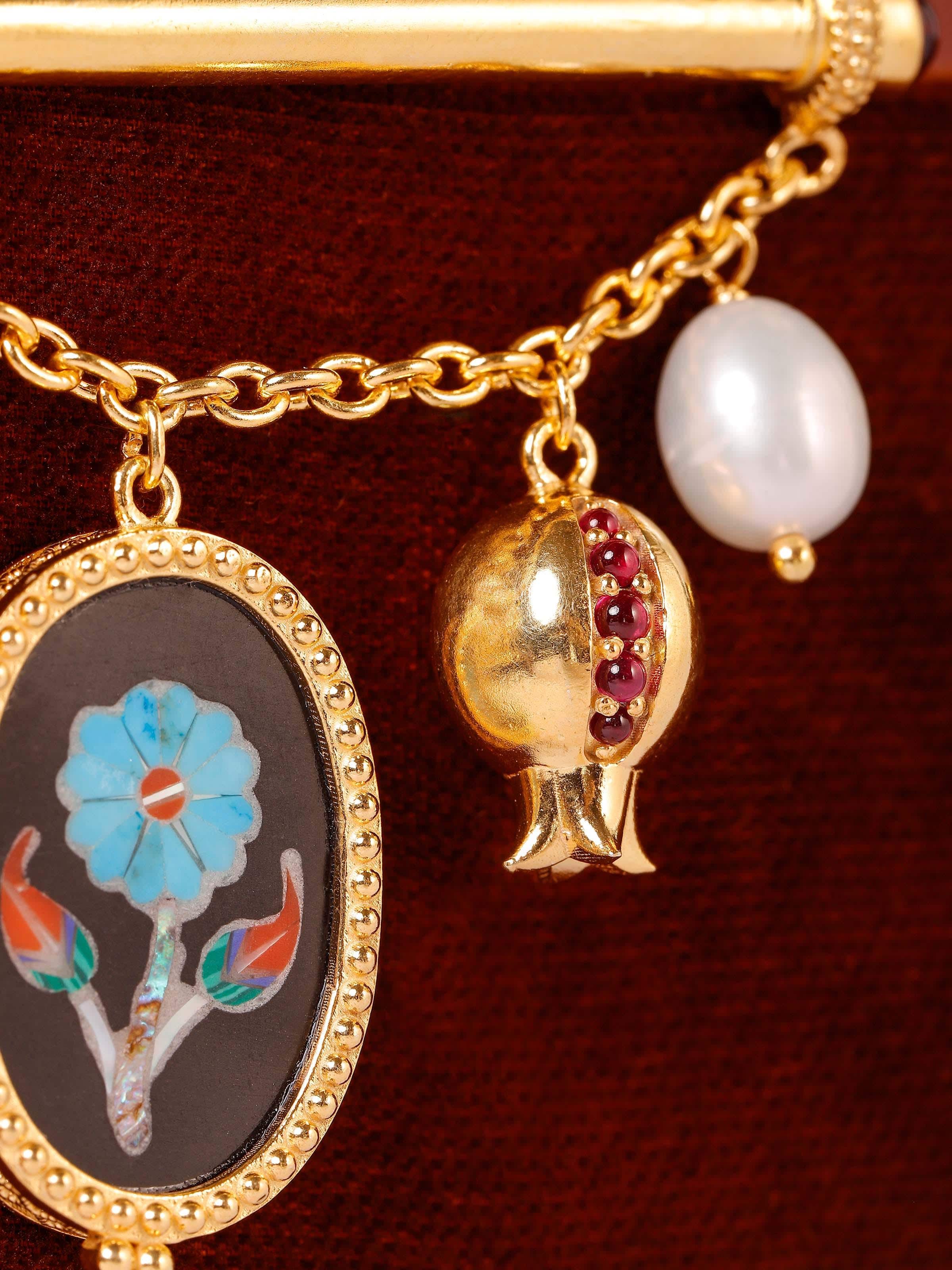 Parchinkari Silver Brooch Pin