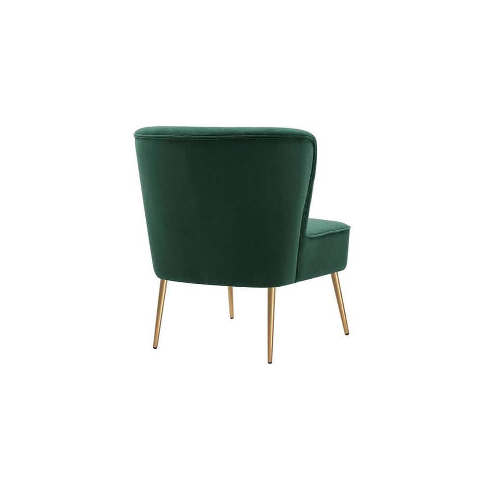 Ruba Accent Chair in Green Colour