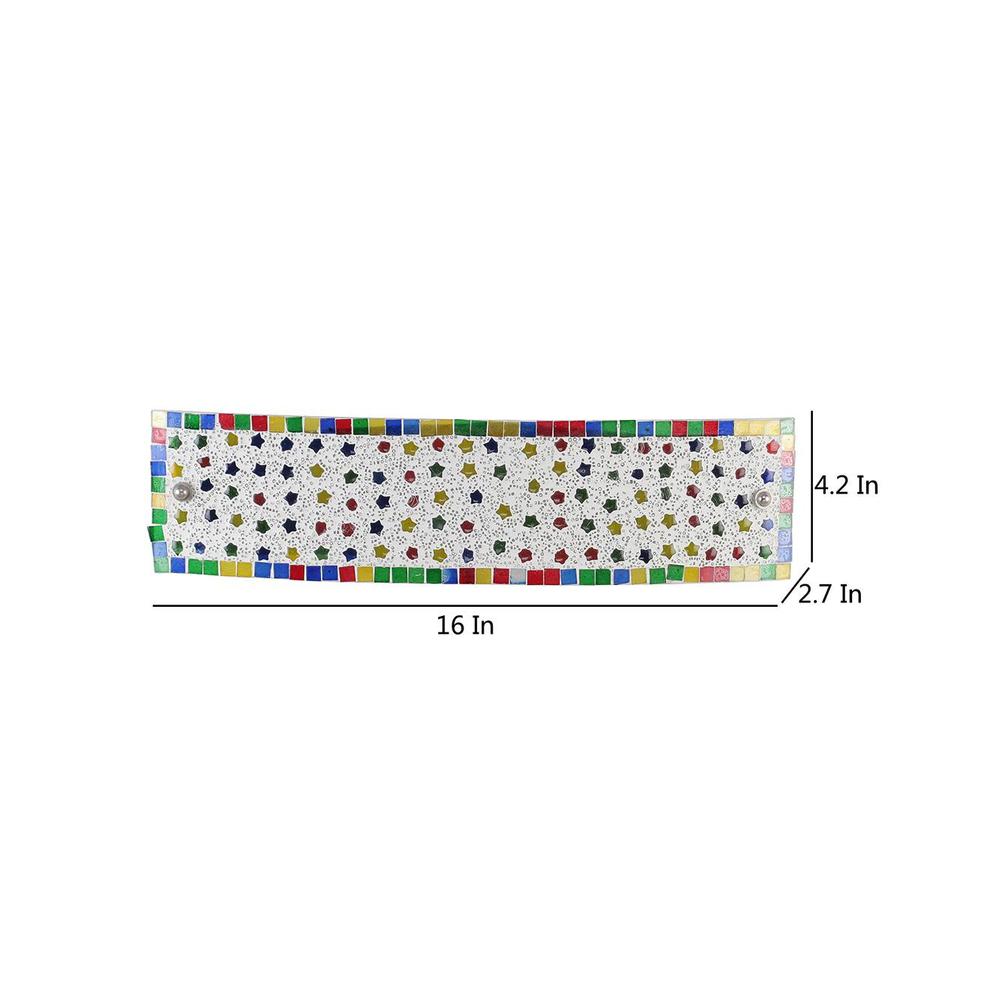 Clark Multicolour Glass Wall Light