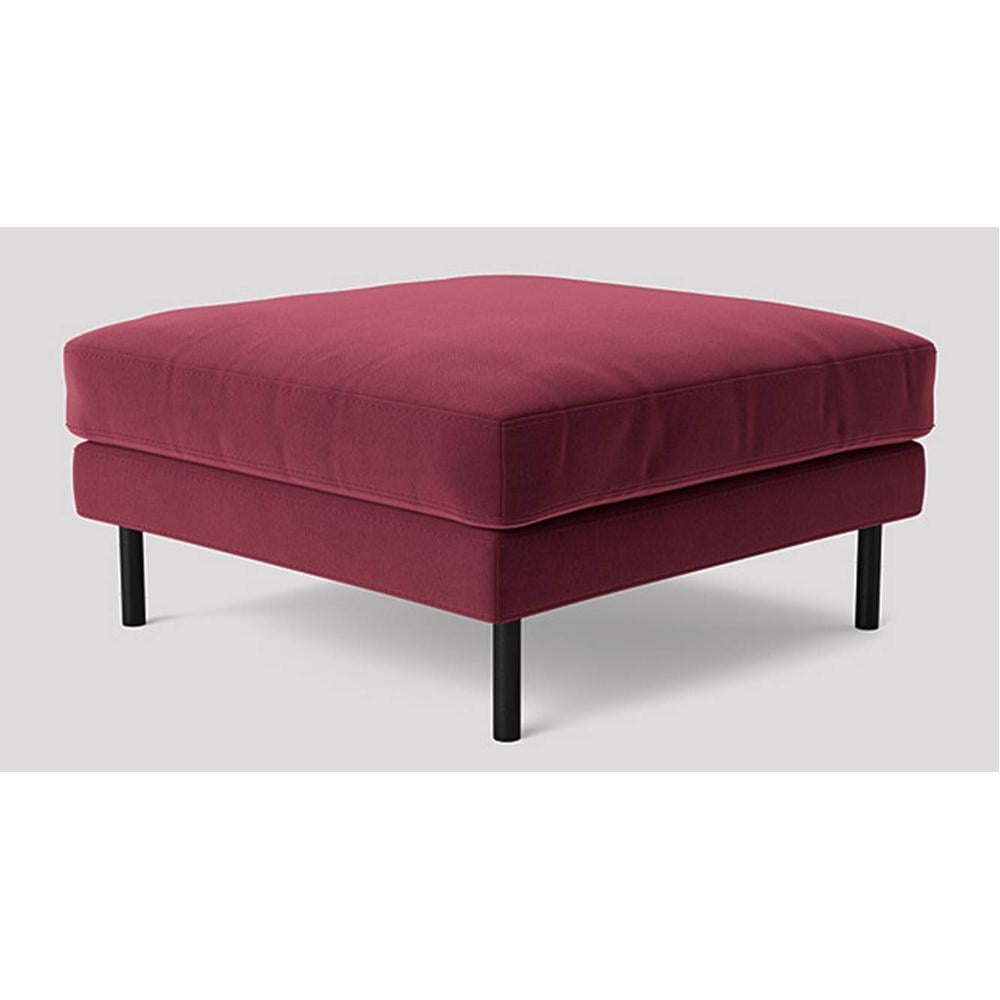 Munich Ottoman Color in Maroon