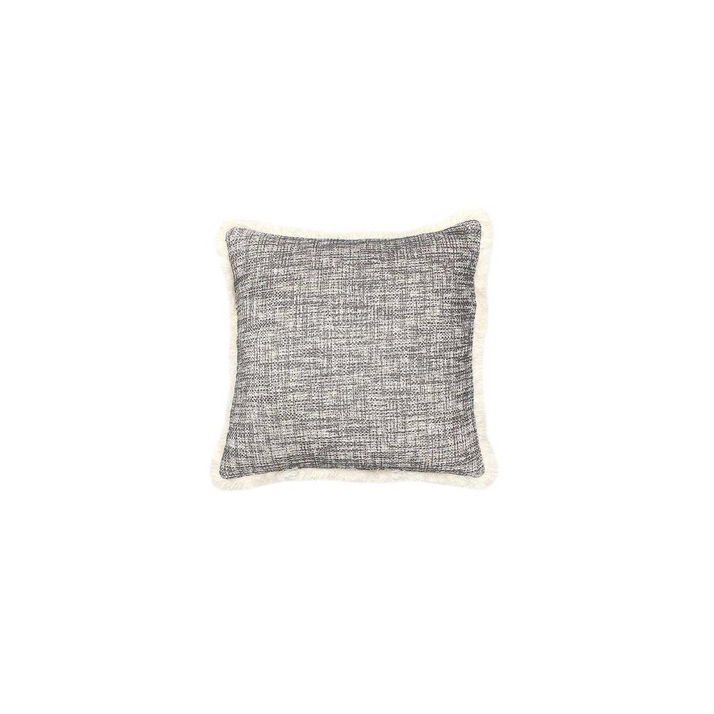 Matsya Black Abstract Cotton Cushion Cover Set Of 2