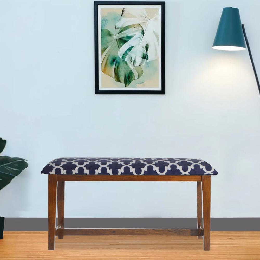 Thoms Solid Wood Bench In Provincial Teak Finish