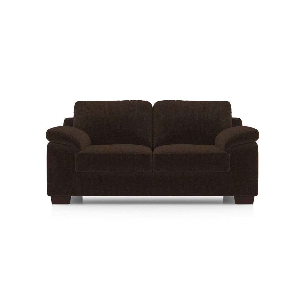 Esquel Premium 2 Seater Fabric Sofa in Dark Earth Colour