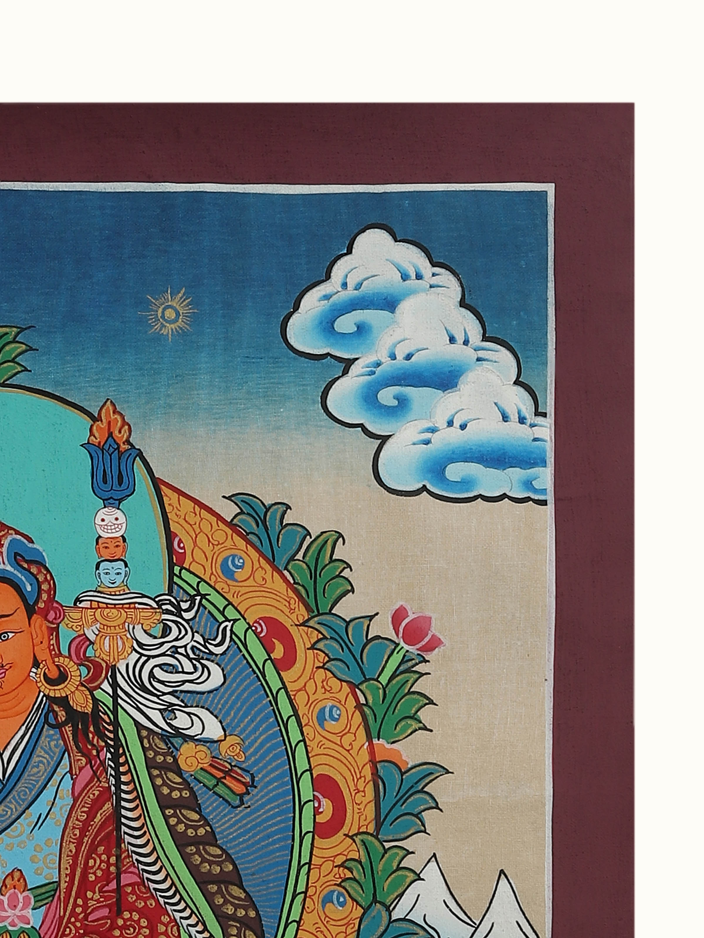 Guru Padmasambhava Thangka Painting