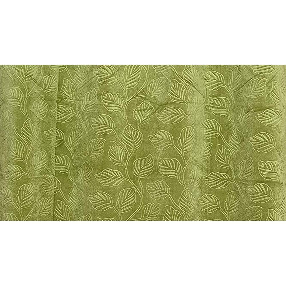 Velvet embo Pack of 2 Blackout Door Curtains