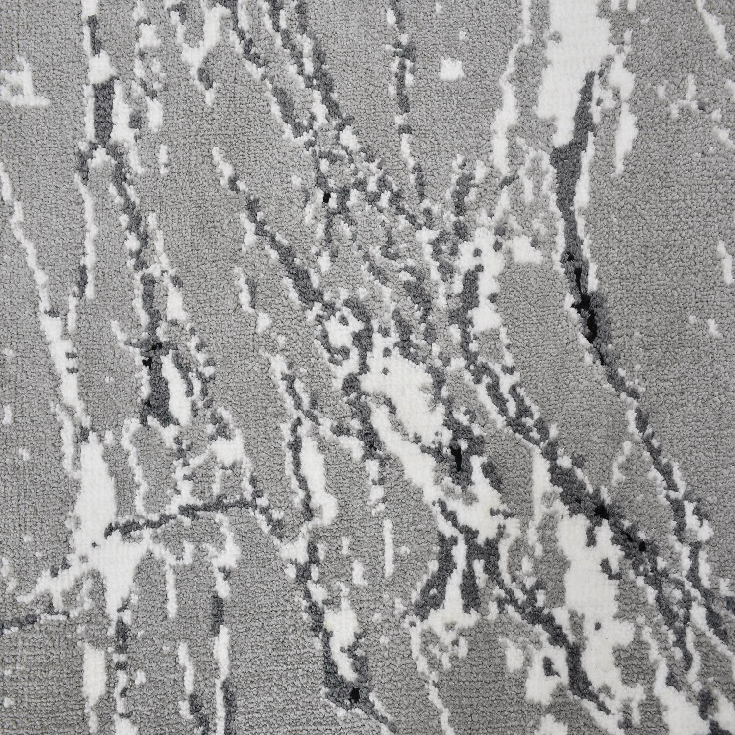 Multicolor Abstract Machine Made Polyester 6 X 9 Feet Carpet