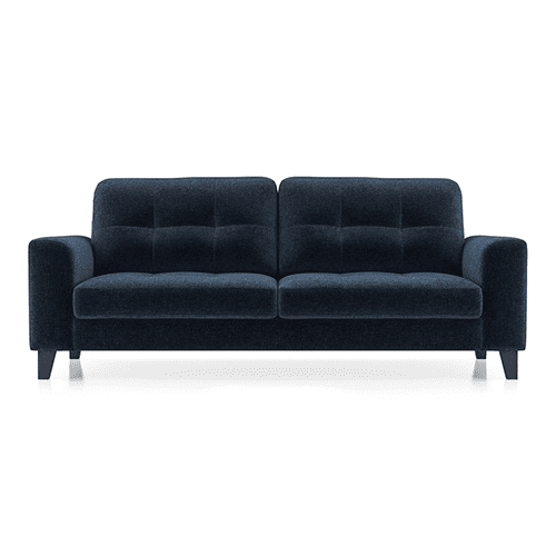 Verona Premium 3 Seater Fabric Sofa in Cobalt Colour