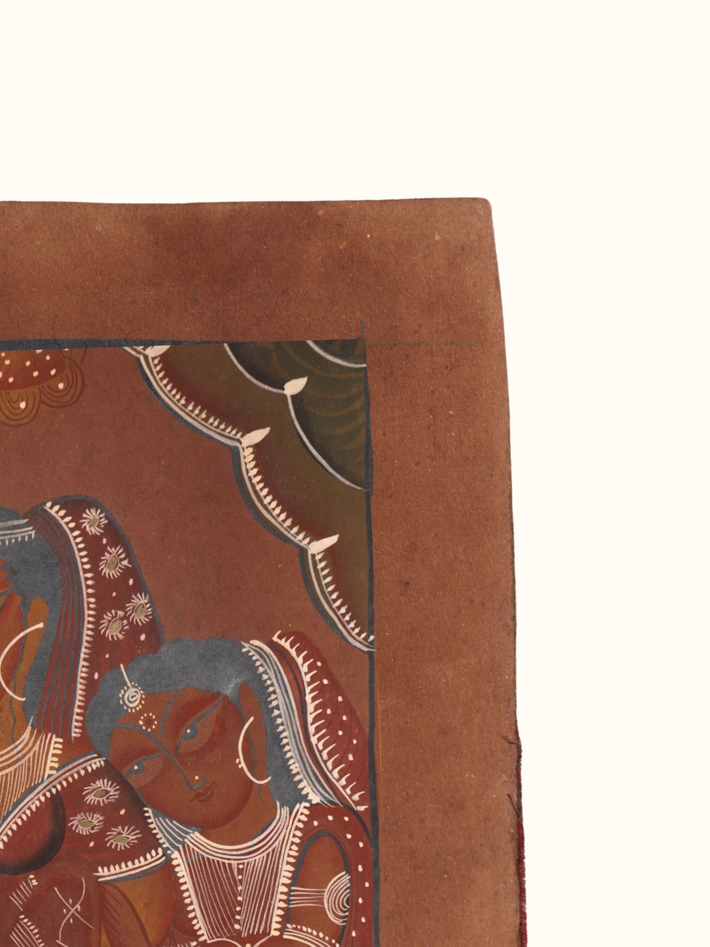 Family Kalighat Painting