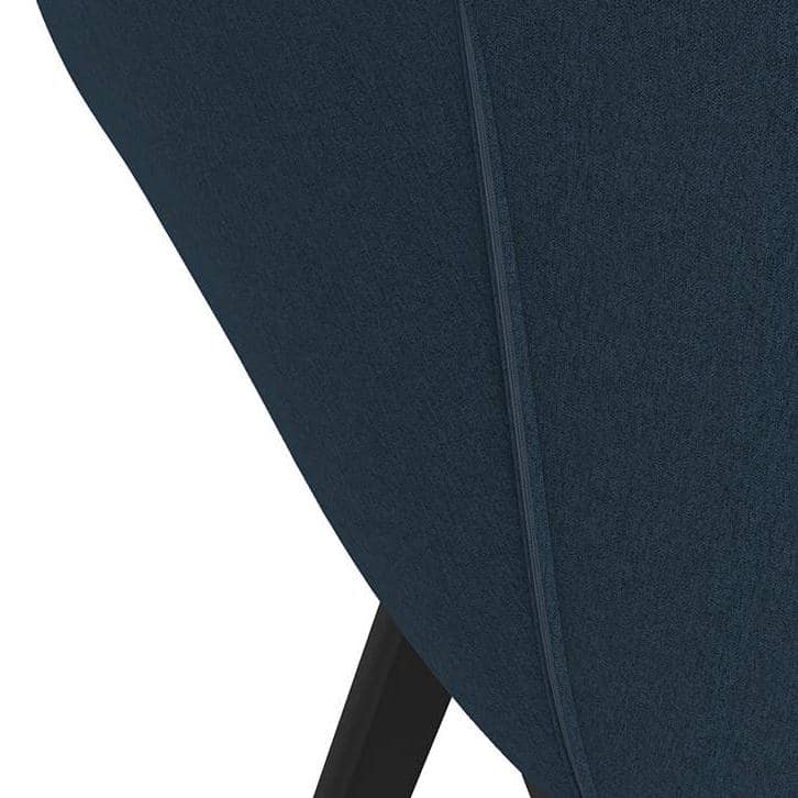 Poulain Accent Chair in  Two Tone Colour