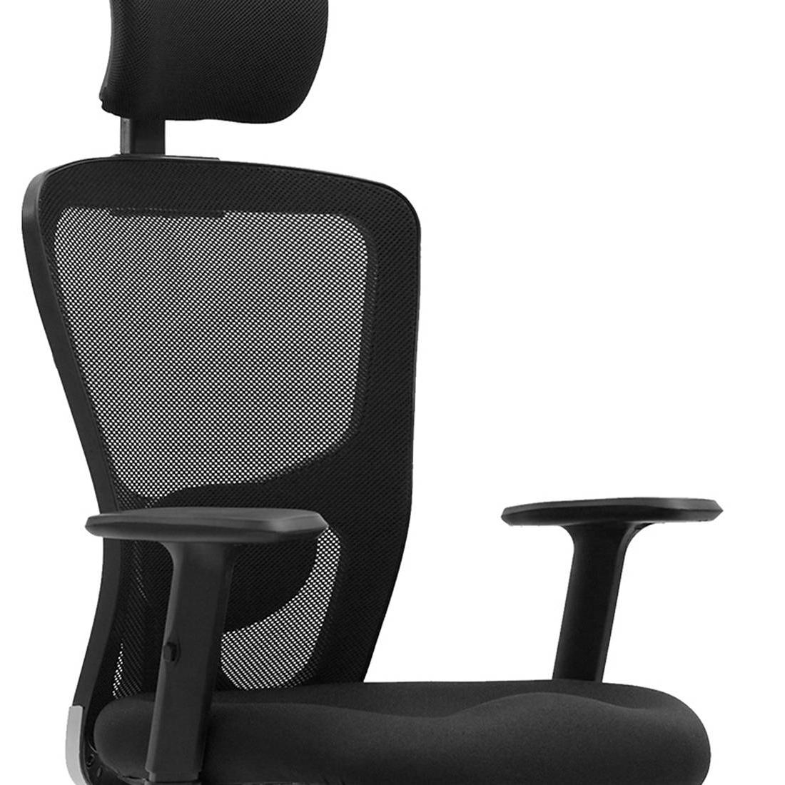 Galen Study Chair in Black Colour