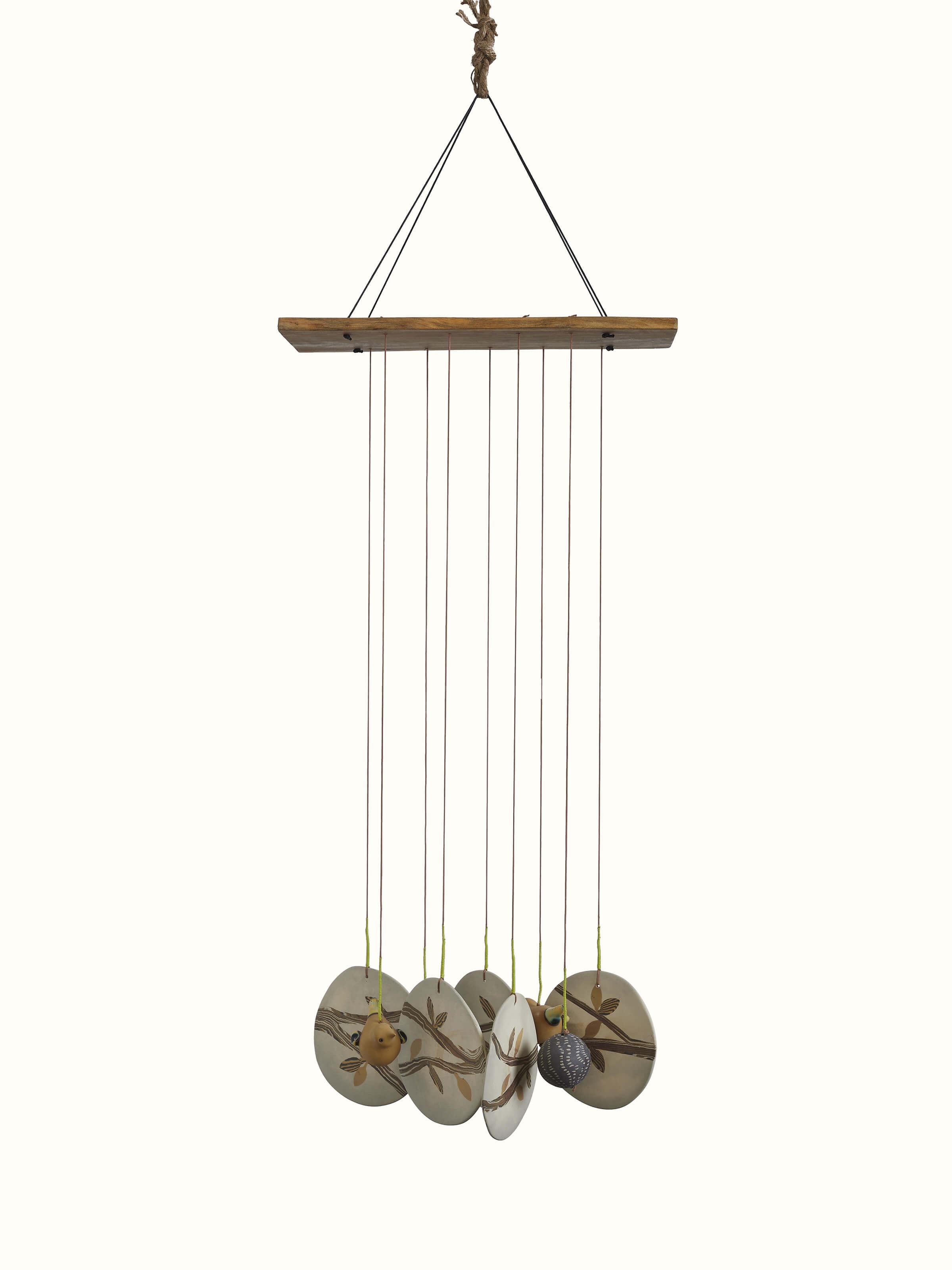 Tranquil Ceramicware Clay Wind Chime