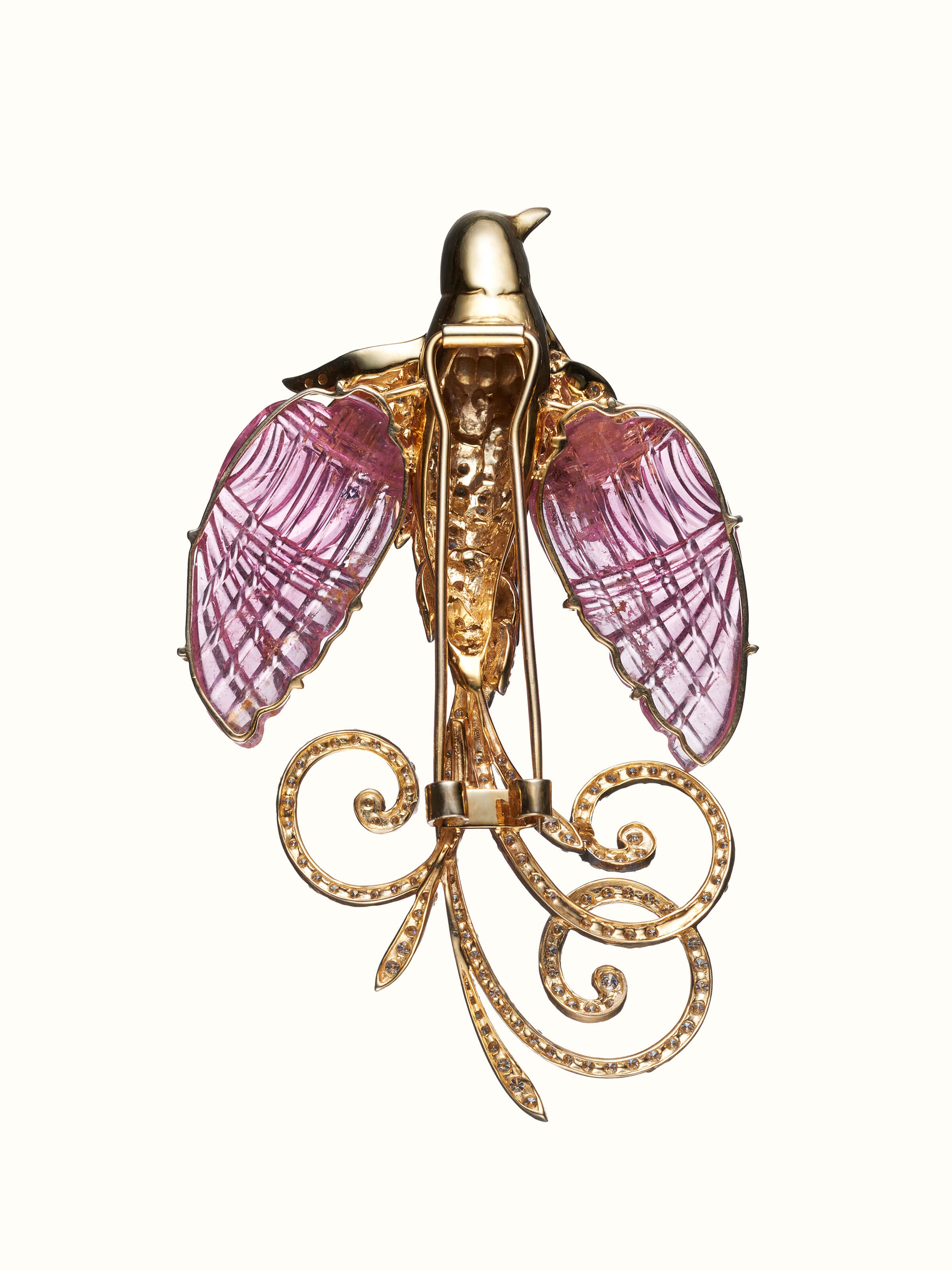 Open-setting 9 Karat Brooch