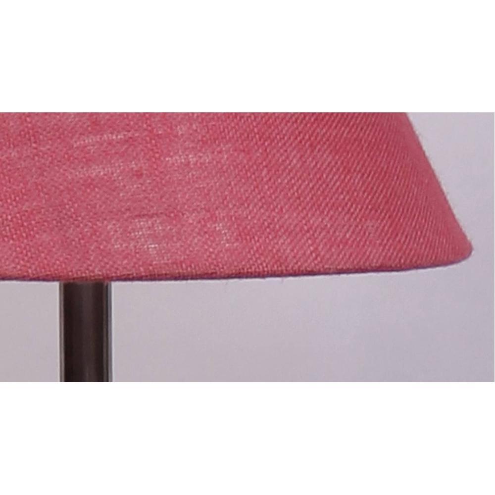Denzel Pink Cotton Shade Floor Lamp