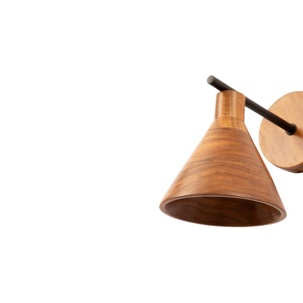 Tubino Wooden Wall Sconce