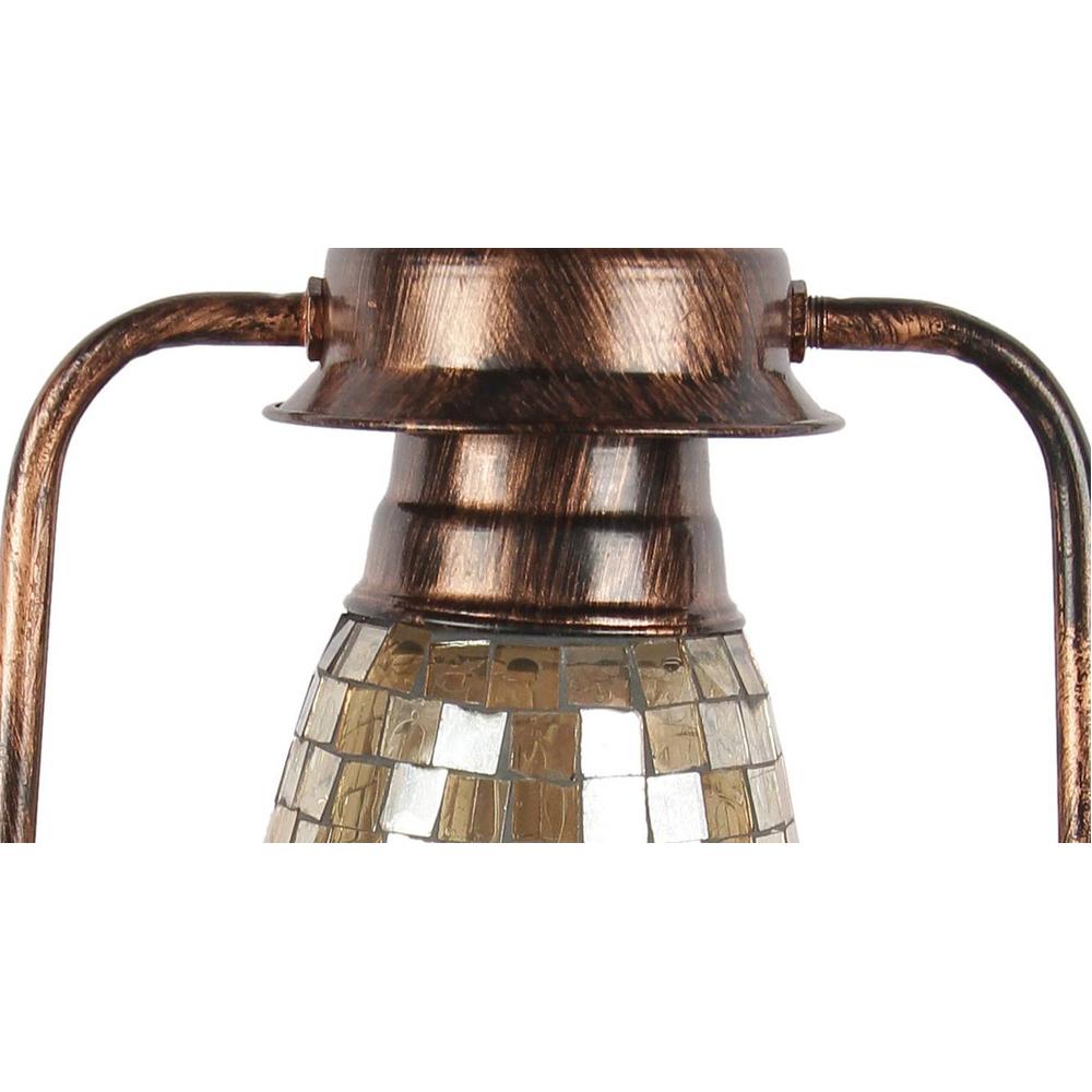 Holliday Multicolor Metal Wall Mounted Lantern Lamp