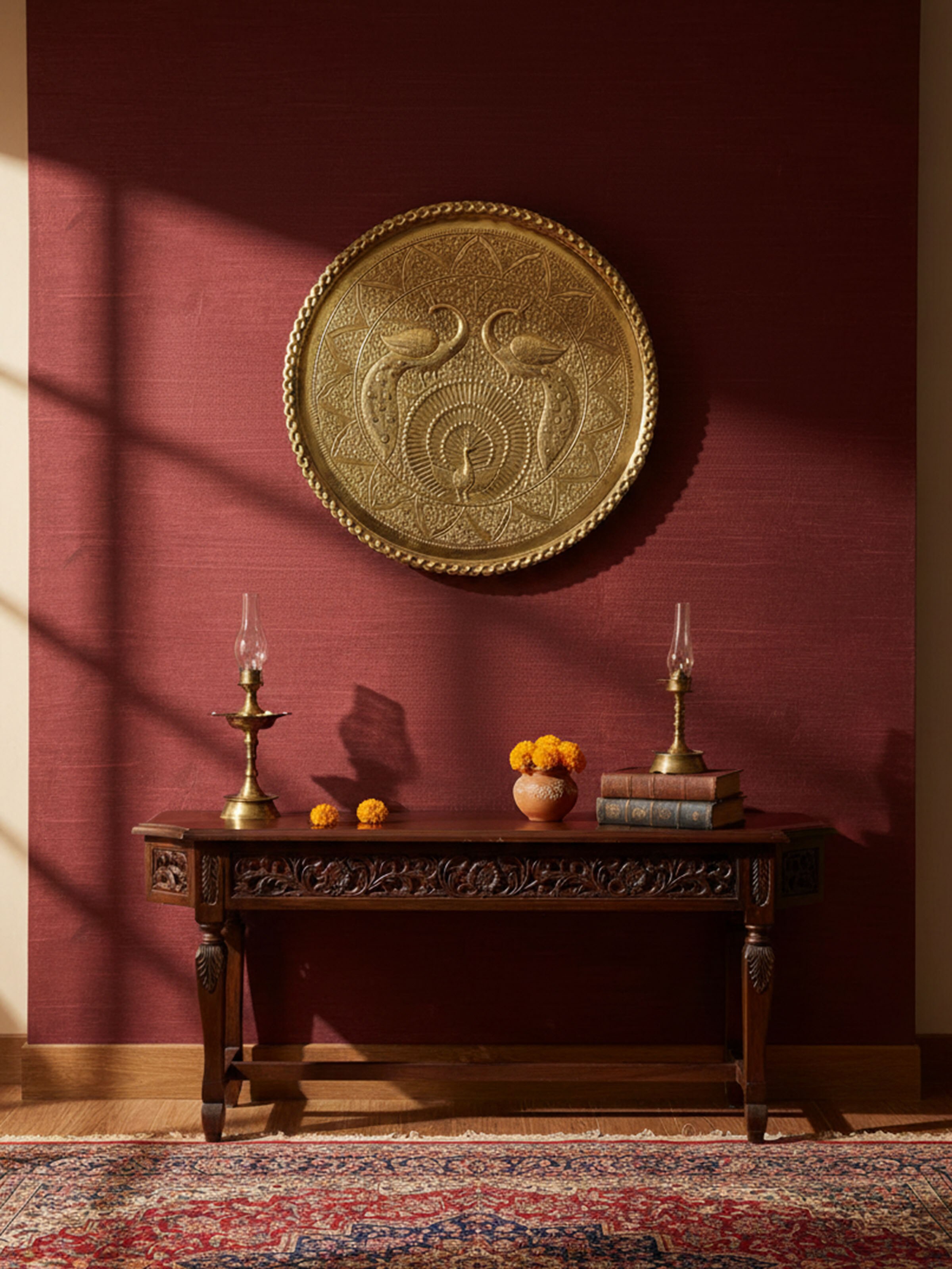 Brassware Decorative Plate