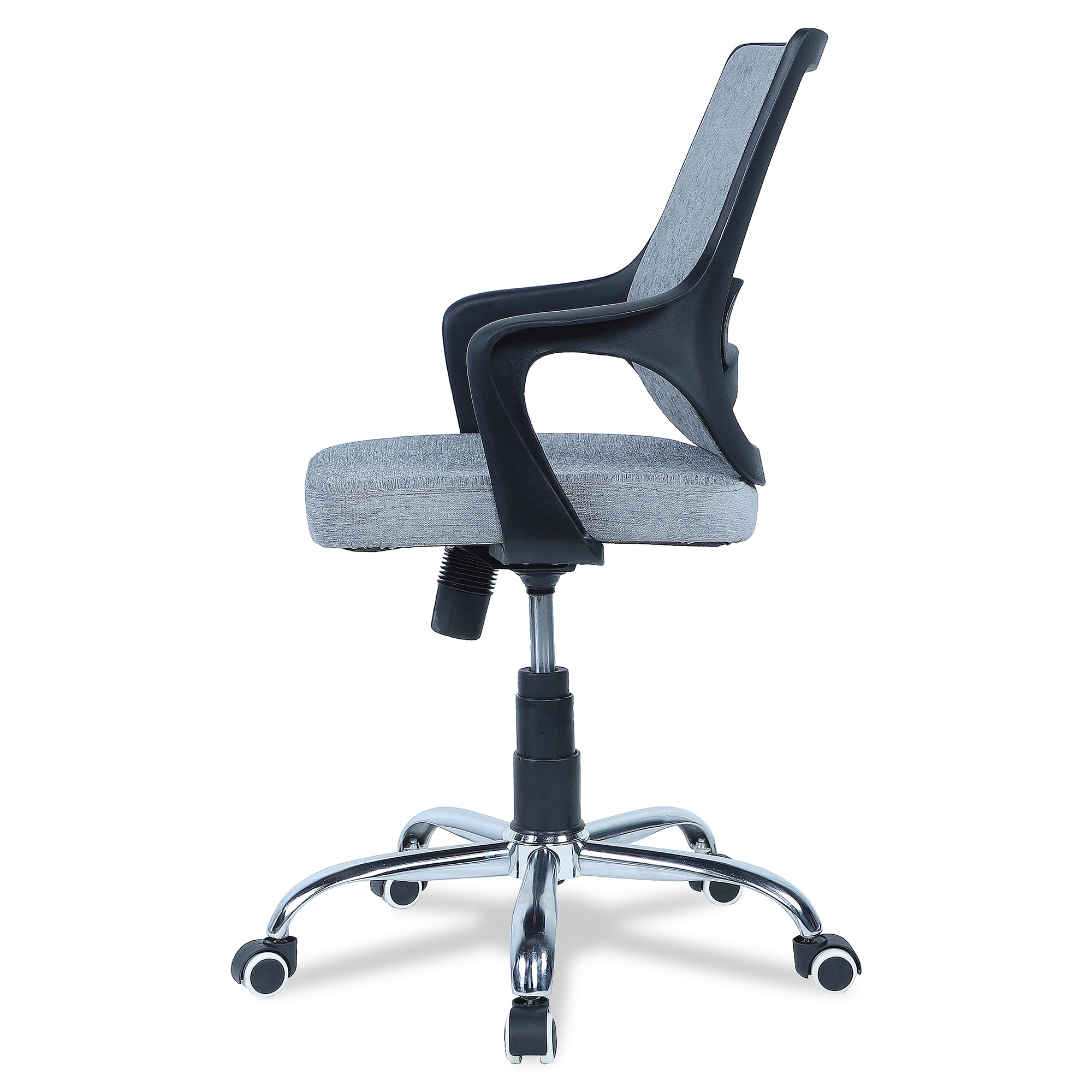 Innsightt Mid Back Ergonomic Chair in Grey Colour