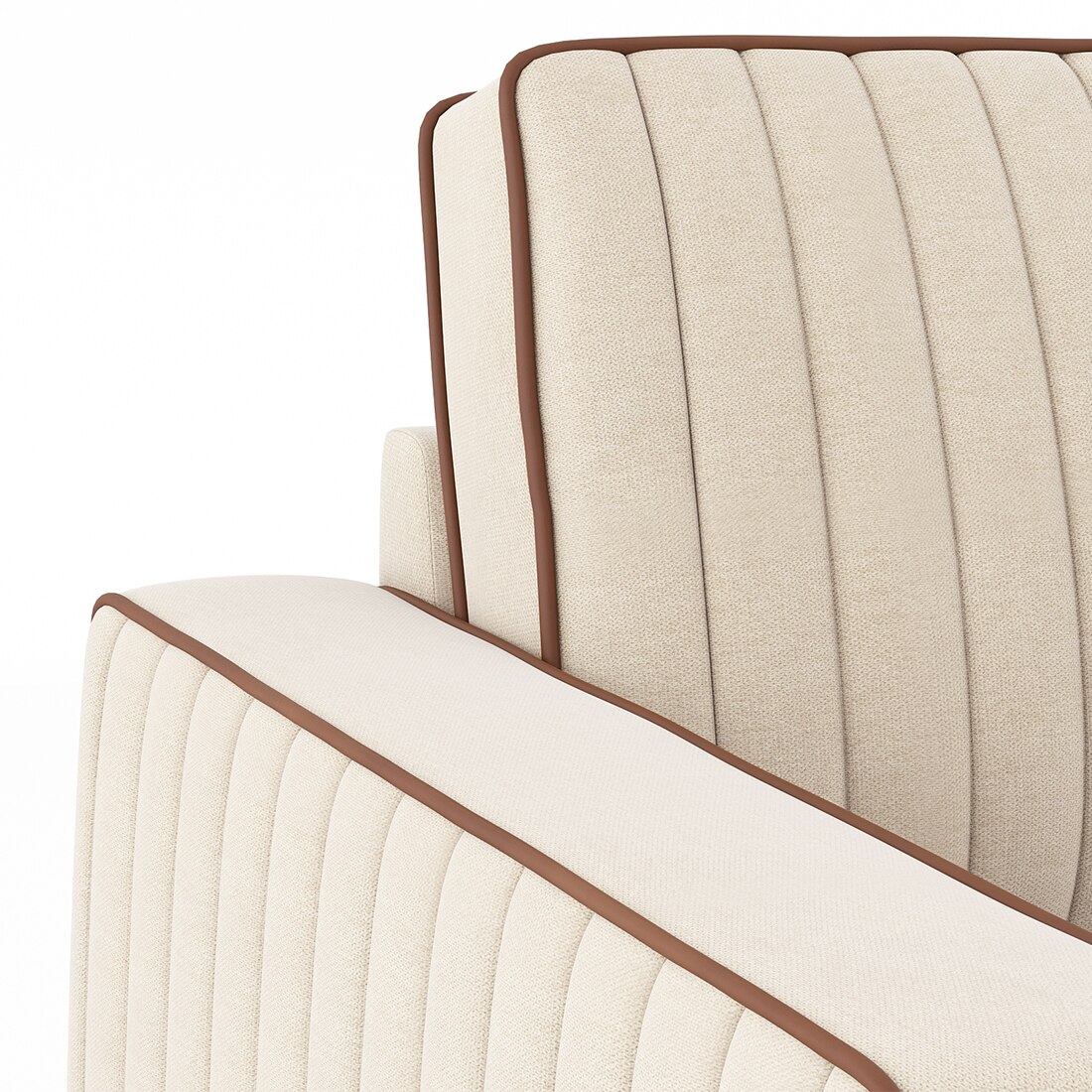 Apollo Neo Sofa (Colour : Classic Beige, Seating Capacity : 2 Seater, Cushion Type : Hard, Back Height : Regular Back)