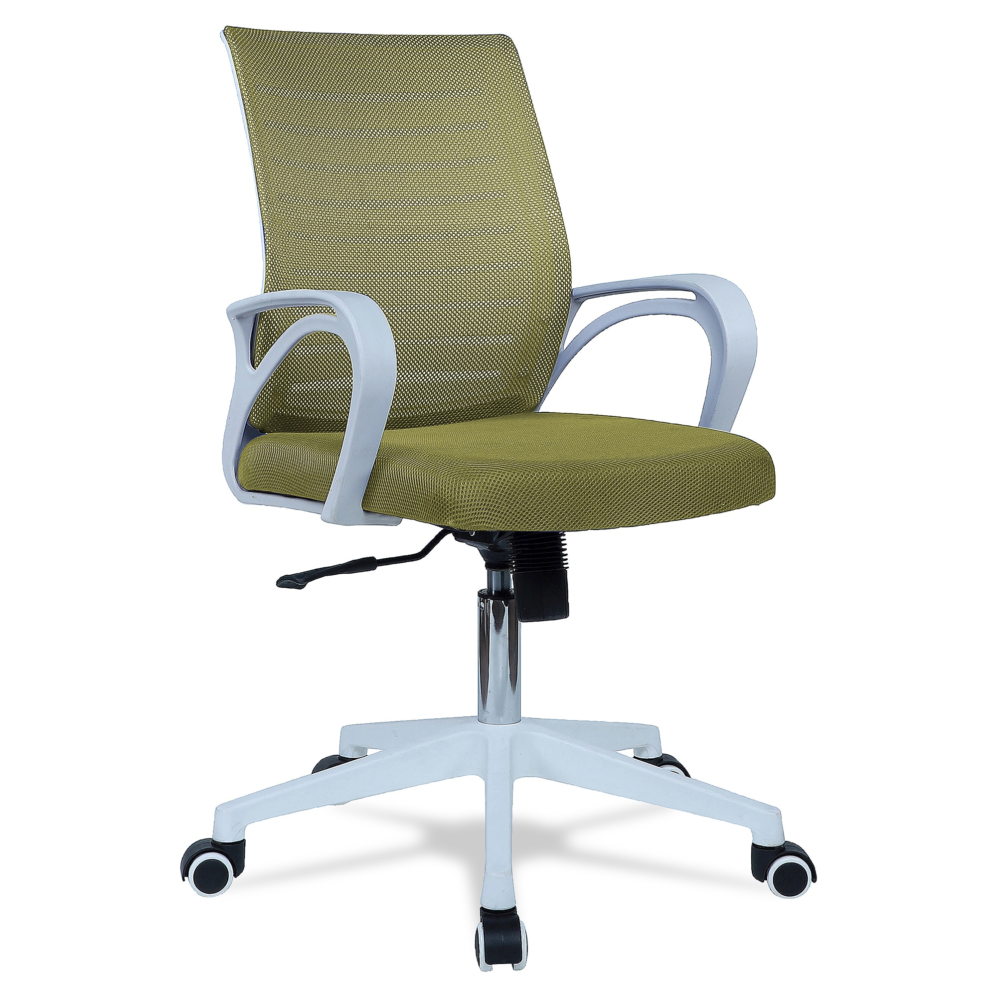 Mmarveal Mid Back Ergonomic Chair in Pearl Green Colour