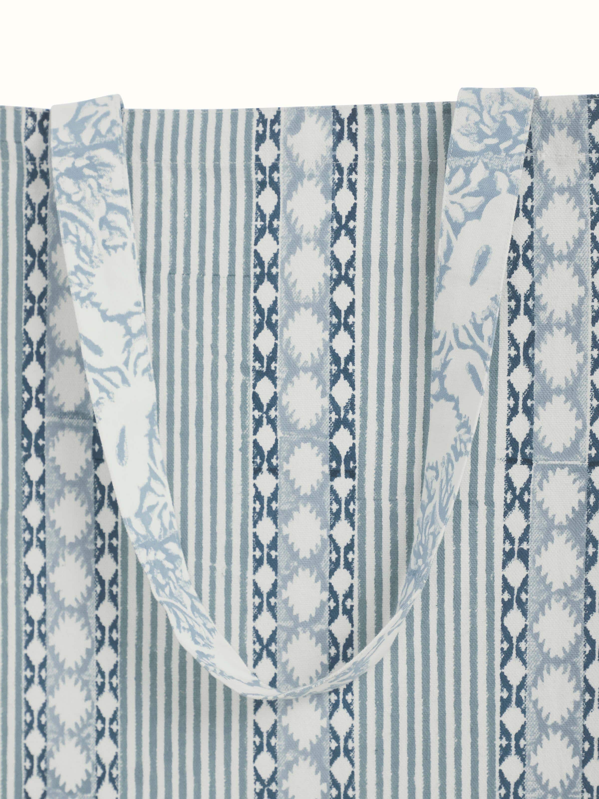 Canvas Hand Block Printed Handbag