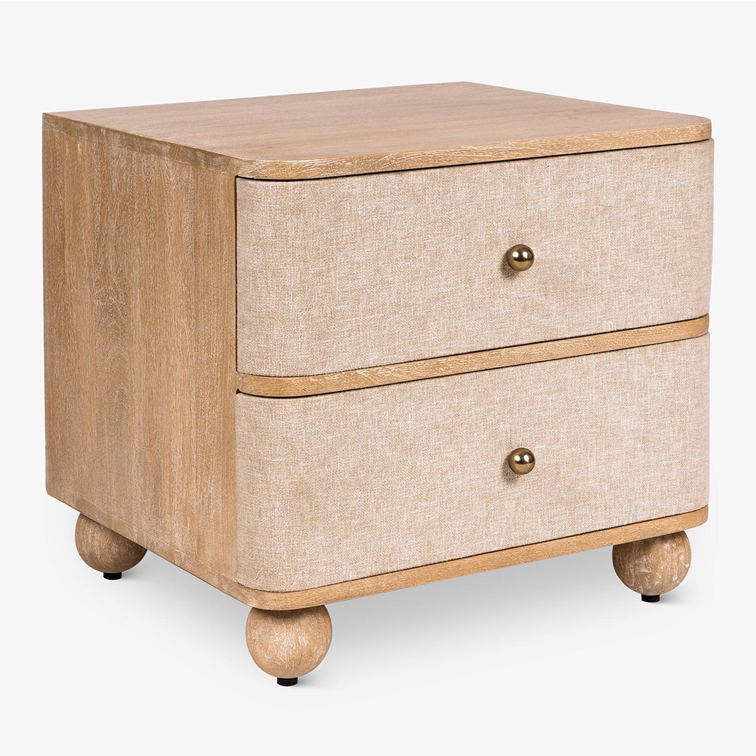 Neo Kyoto Bedside in White Finish