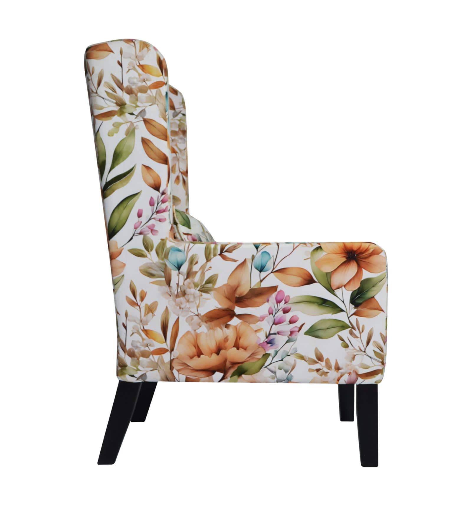 Aranya Wing Back Chair in Multi Colour