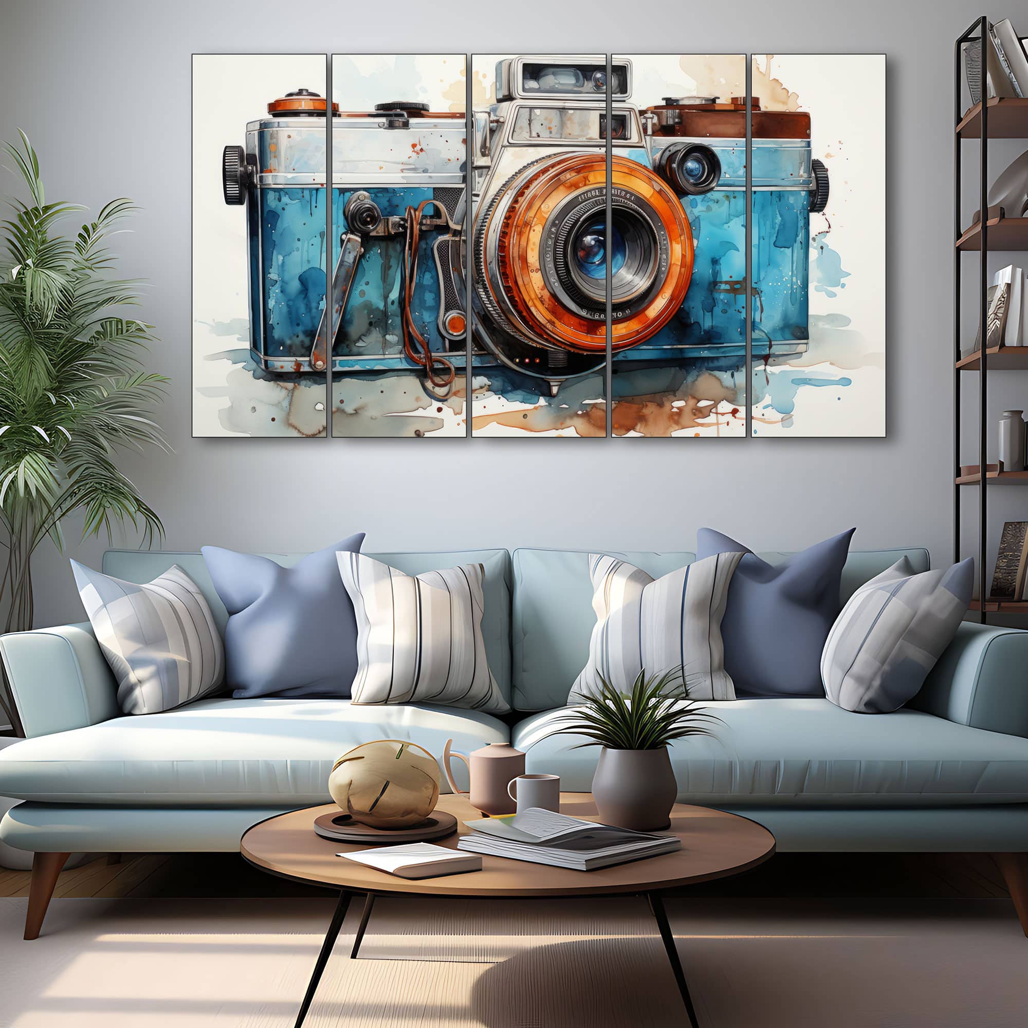The Castle Decor Photography Art Wall Painting Wooden Framed Digital Painting 27x48 Inch - The Castle Decor
