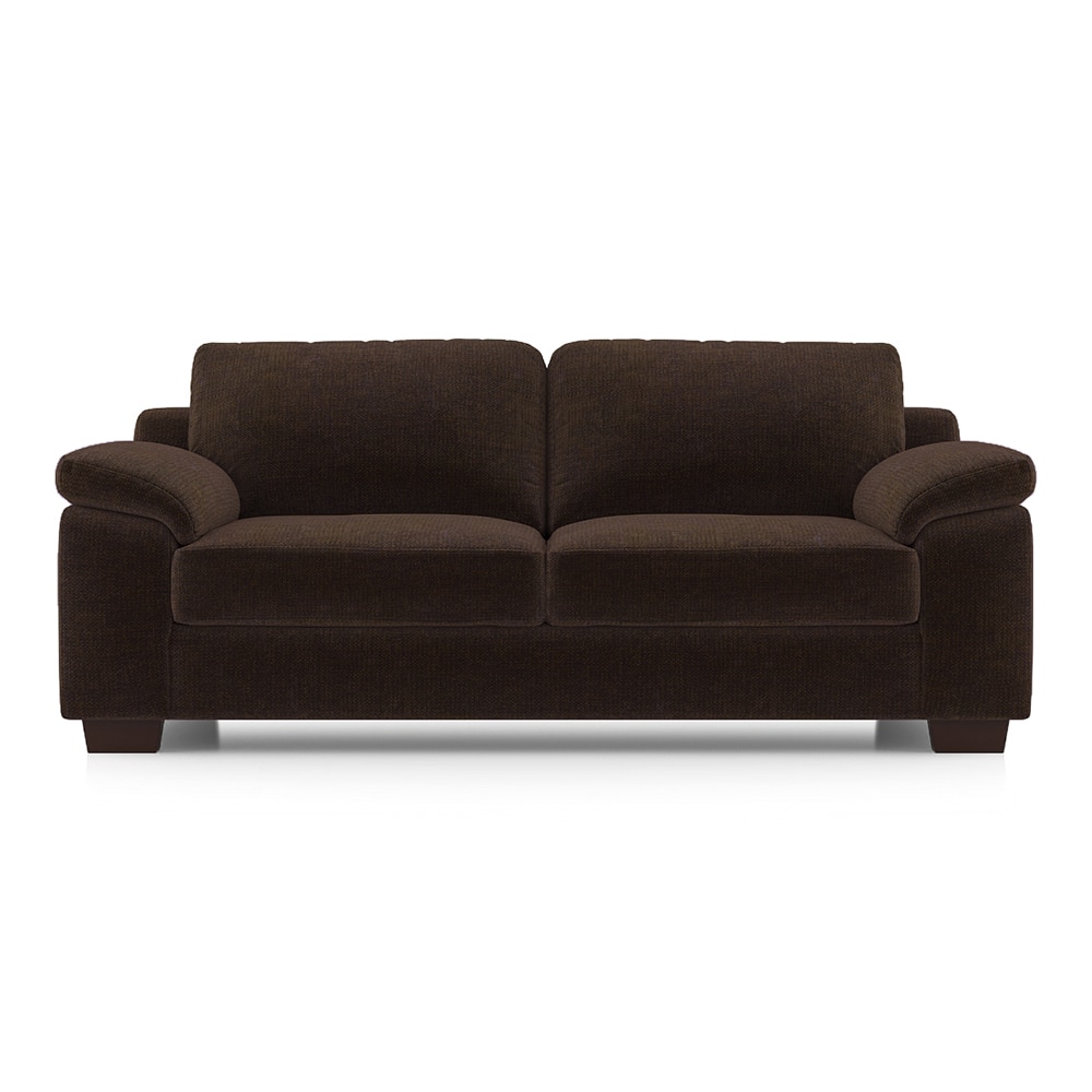 Esquel Sofa Set (Colour: Dark Earth, Seater: 3+1+1)