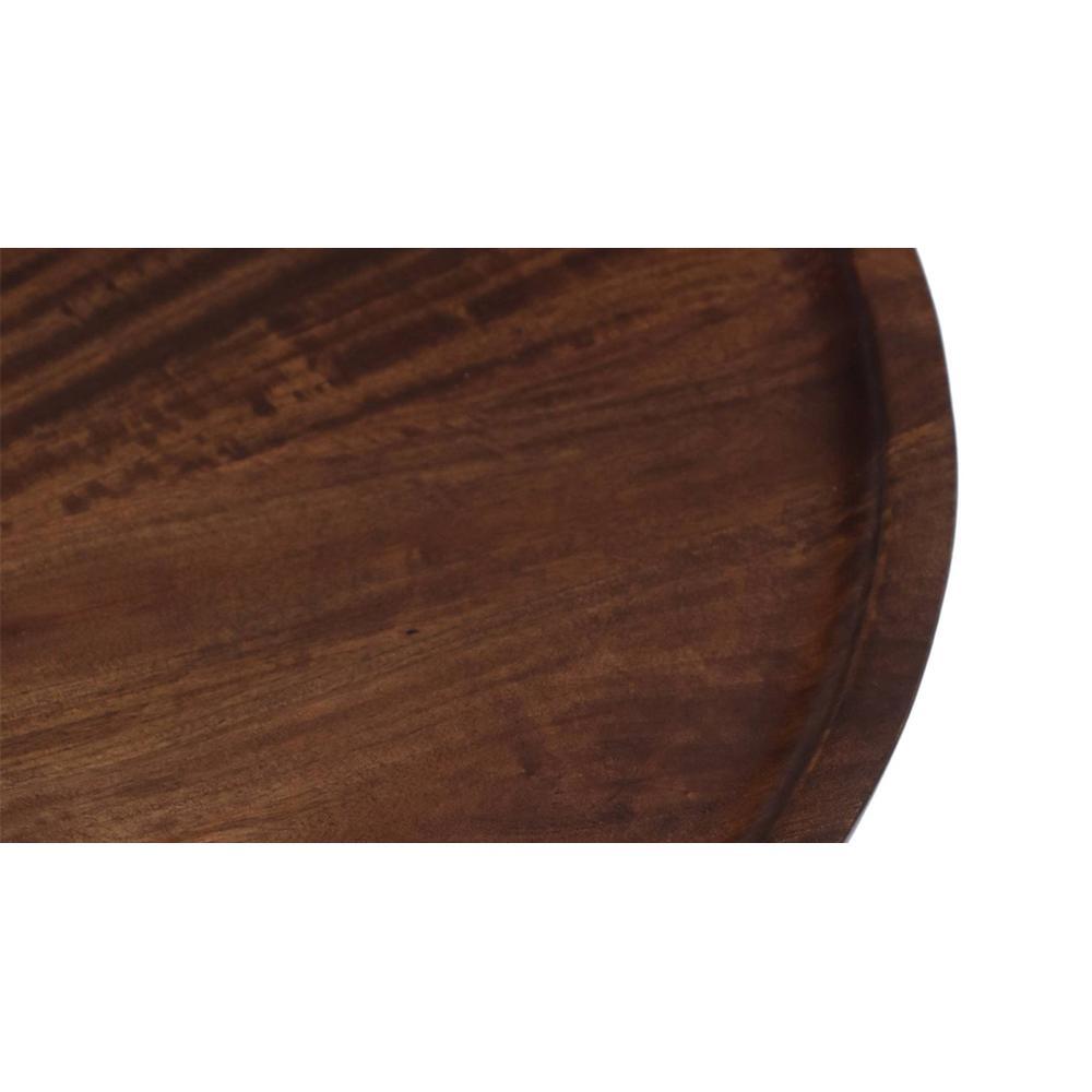 Kasia Solid Wood Coffee Table In Walnut Finish