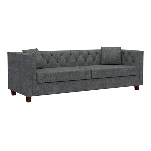 Windsor Sofa Set (Colour : Smoke Grey , Seater : 3+2+1)