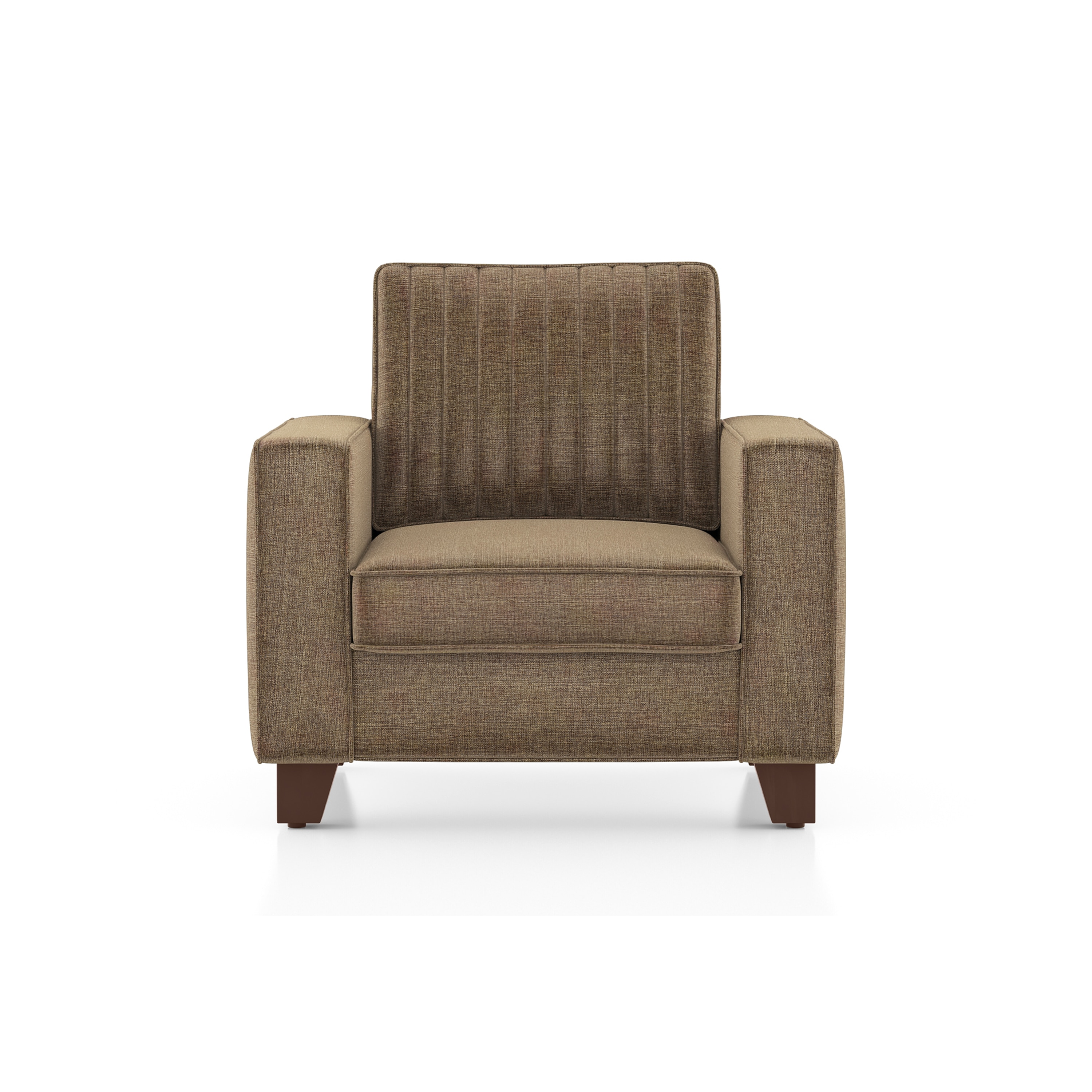 urban ladder Apollo Neo 1 Seater Fabric Sofa in Dune Colour (Back Height : Regular, Cushion Type : Hard)-picture-12