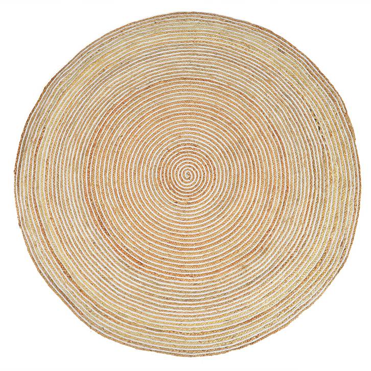 Classic Braided Jute Round Rug