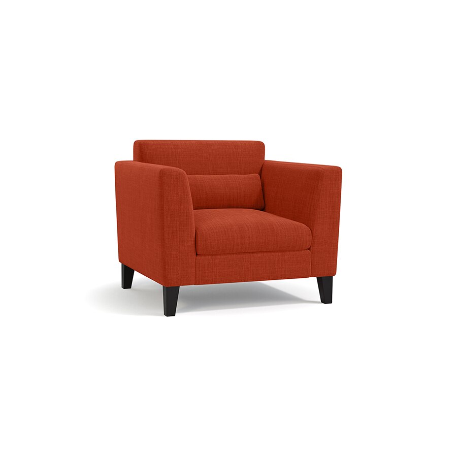 Lewis Sofa Set (Colour : Lava, Cushion : Hard, Seater : 3+1+1)