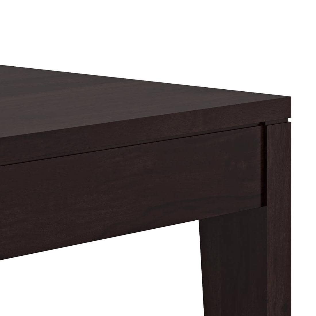 Oliver Solid Wood Dining Chair Set Of 2 In Mahogany Finish