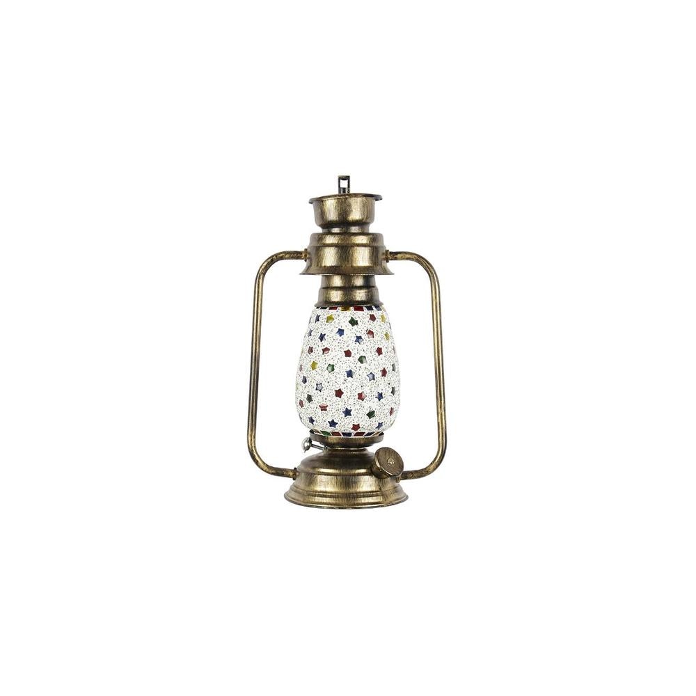 Finley Multicolor Metal Wall Mounted Lantern Lamp