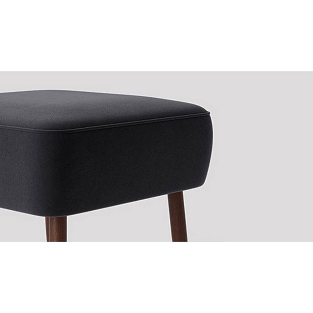 Billie Ottoman Color in Black