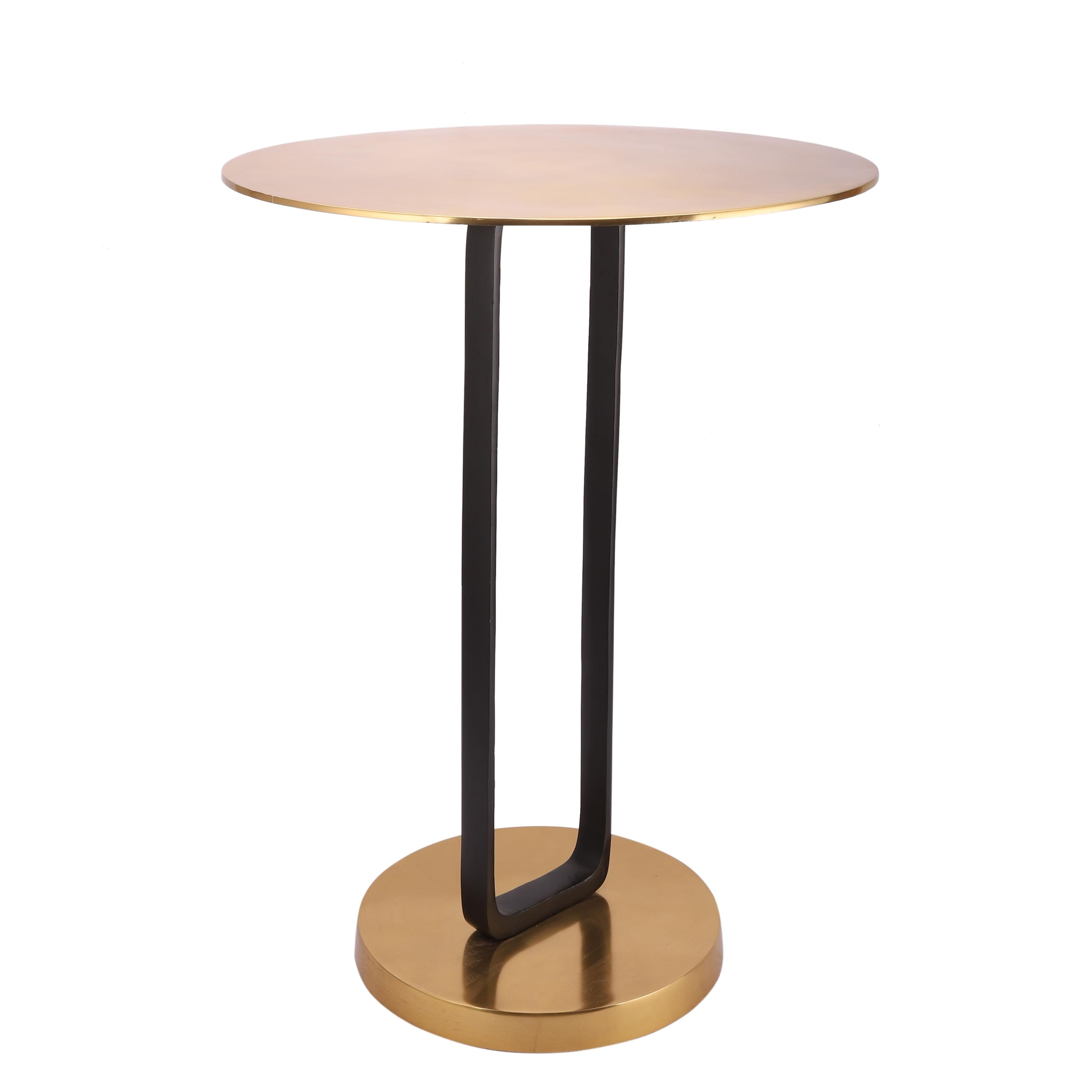 Irwin Rectangle Metal Side Table in Gold Colour