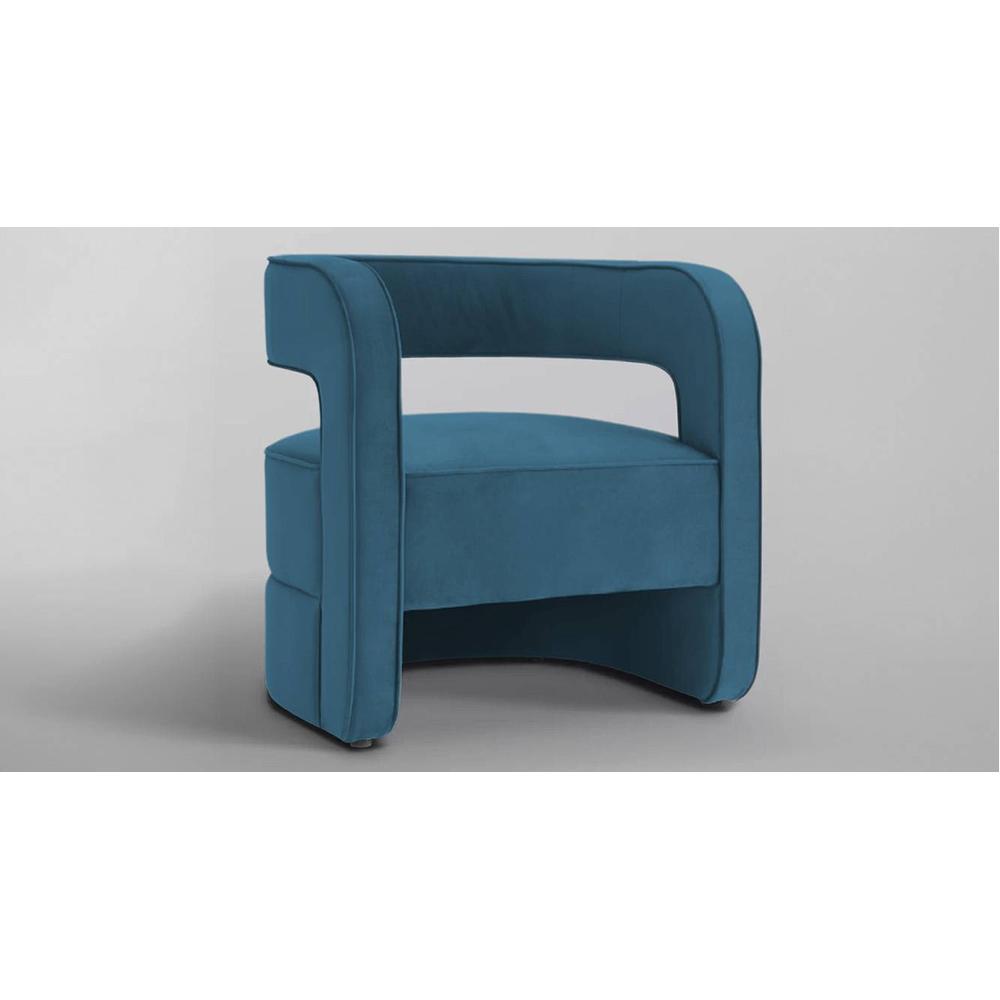Jordy Accent Chair in T Blue Colour