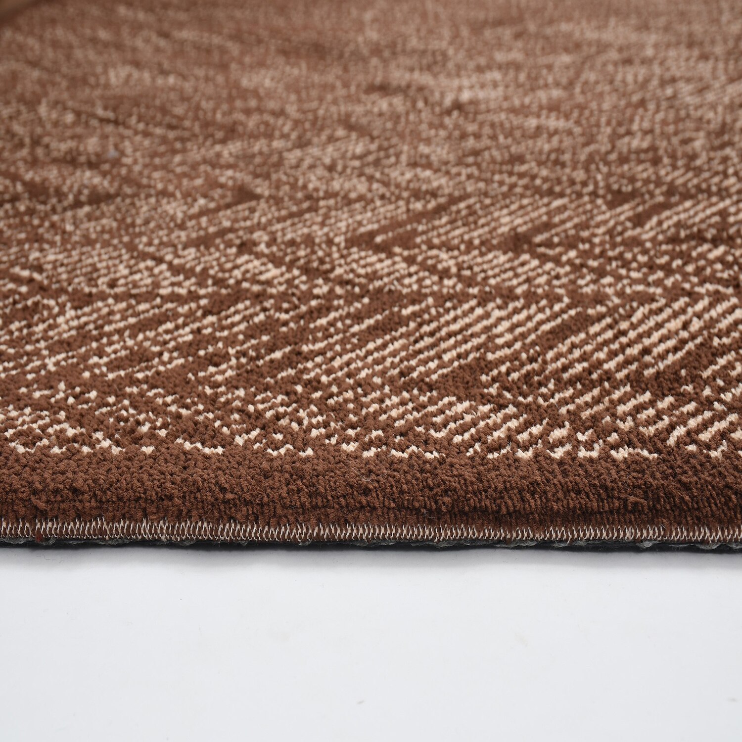 Multicolor Abstract Machine Made Polyester 4 X 6 Feet Carpet