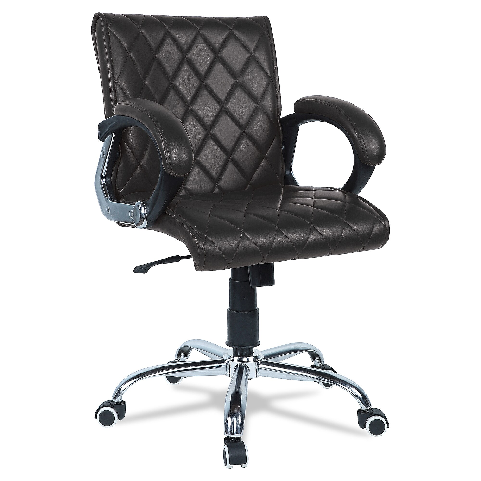 Vooilea Mid Back Executive Chair in Black Colour