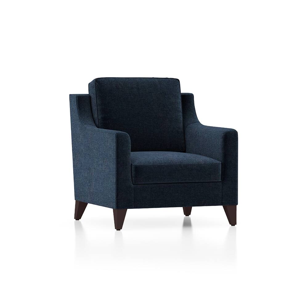 urban ladder Abbey 1 Seater Fabric Sofa in Cobalt Colour-picture-16
