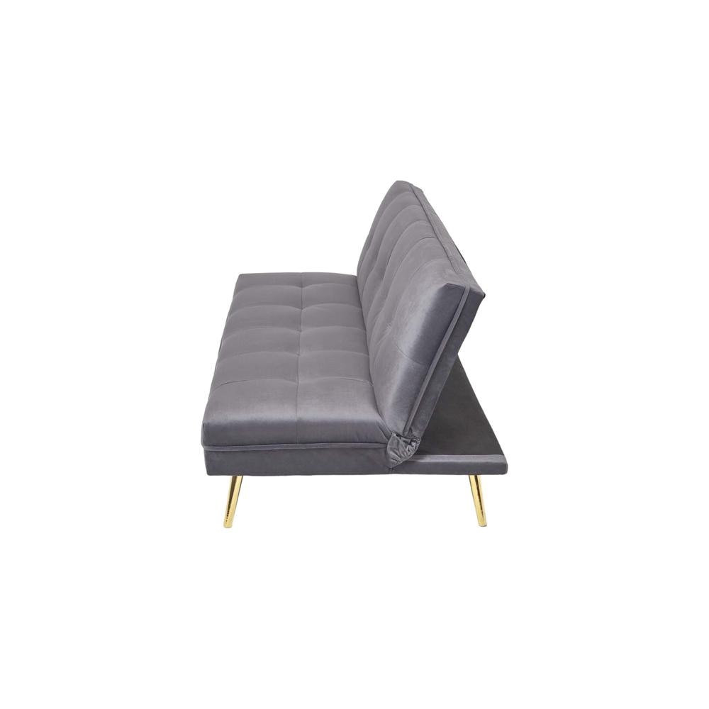 Lebon 3 Seater Sofa Cum Bed In Grey Color